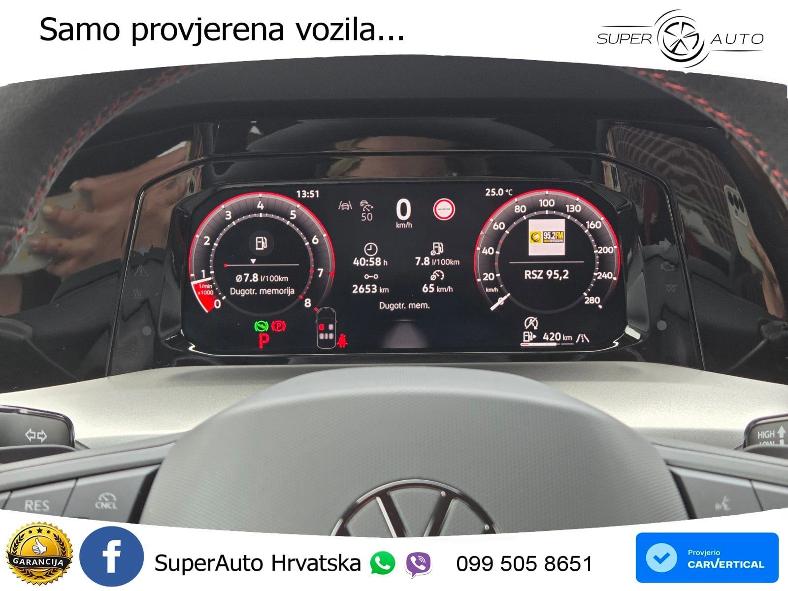 2026 Volkswagen Golf — fotografija 12