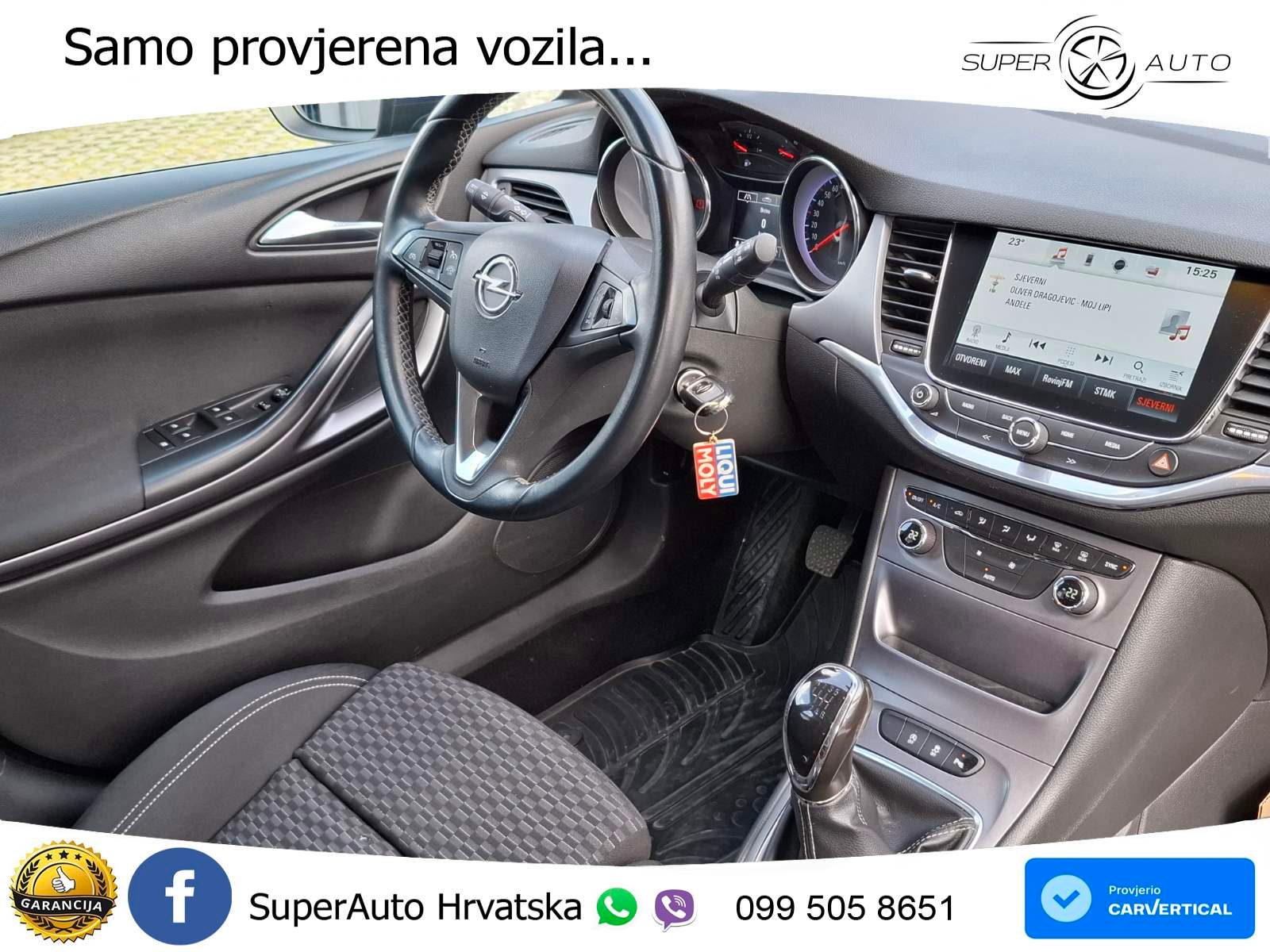 2016 Opel Astra Karavan — fotografija 12