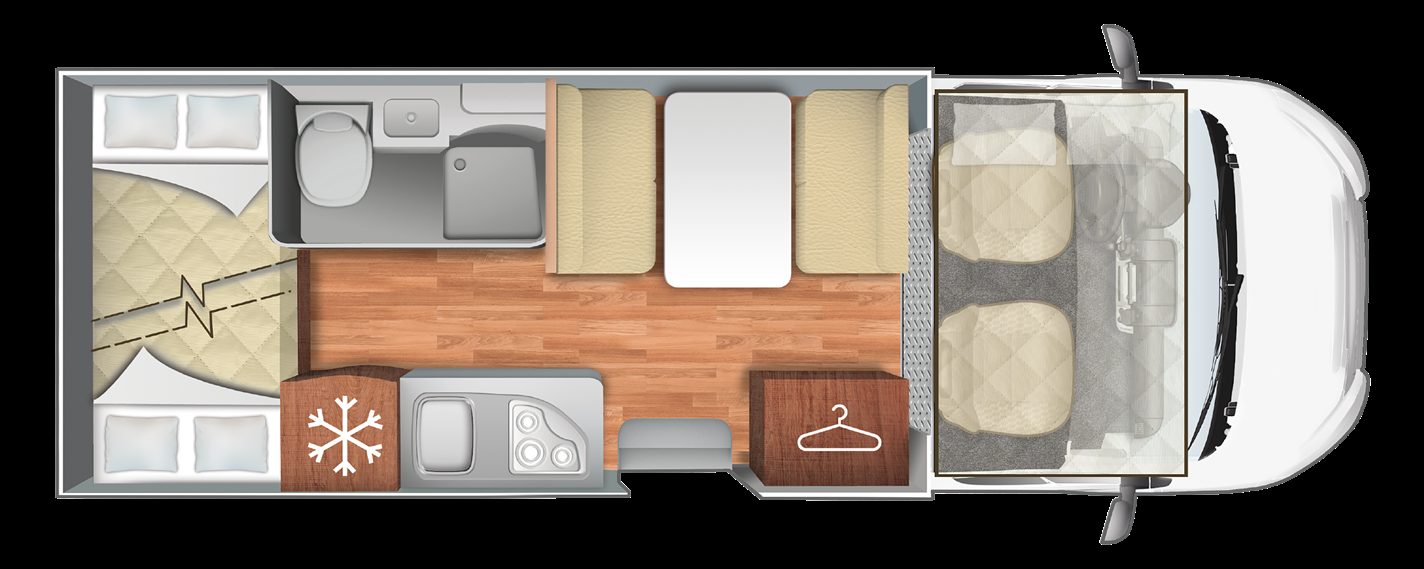 2024 Caravans International Horon 79M — fotografija 16