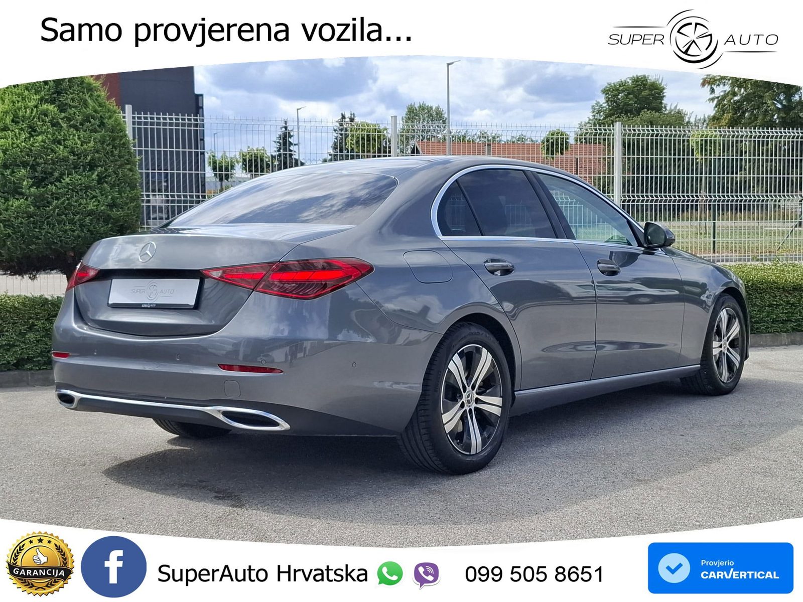 2022 Mercedes-Benz C-klasa — fotografija 7