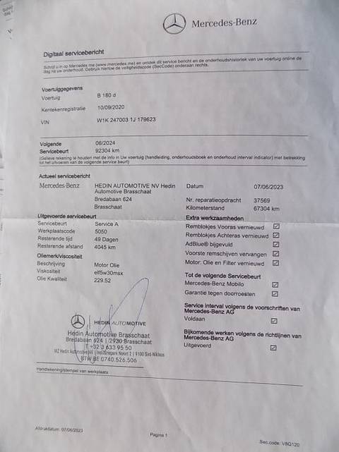 2020 Mercedes-Benz B-klasa — sličica 28