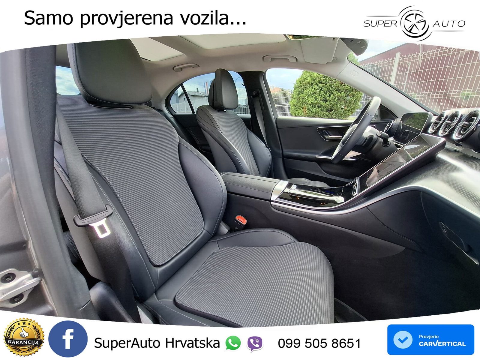 2022 Mercedes-Benz C-klasa — fotografija 15