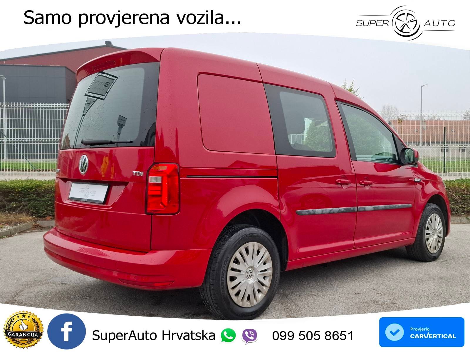 2017 Volkswagen Caddy — fotografija 7
