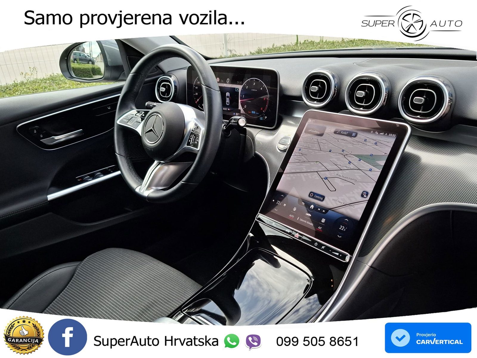 2022 Mercedes-Benz C-klasa — fotografija 16