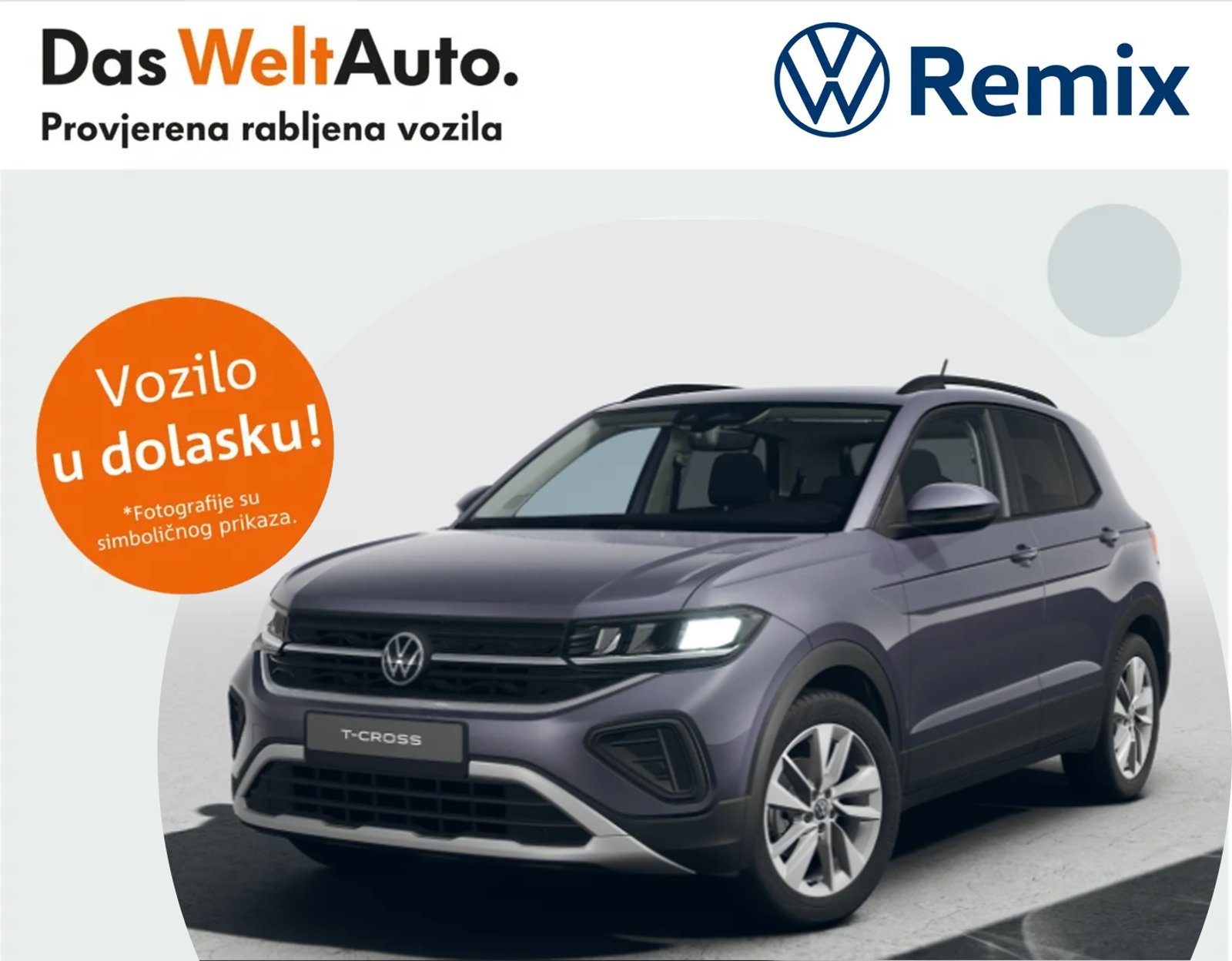 2026 Volkswagen T-Cross — fotografija 3