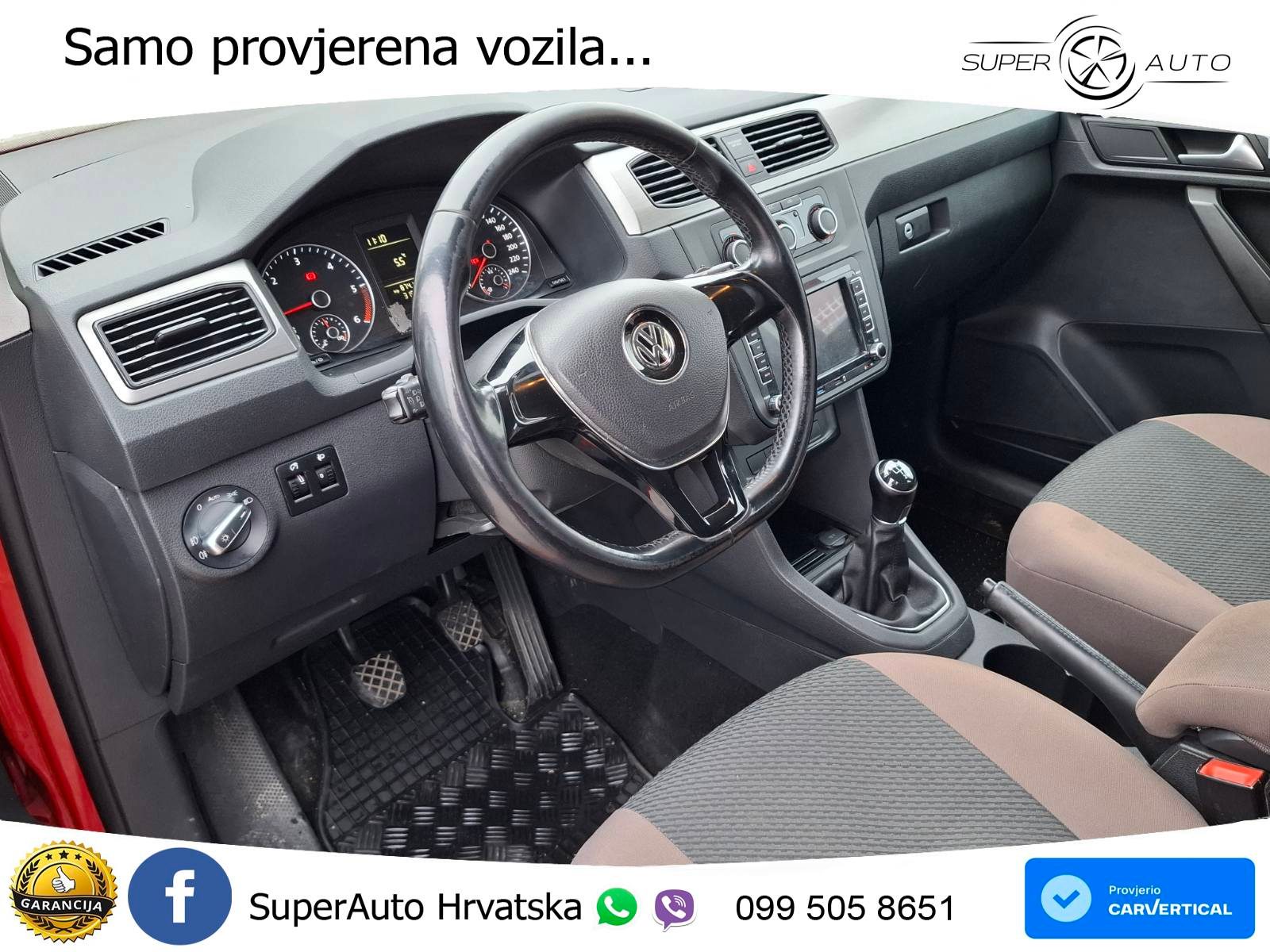 2017 Volkswagen Caddy — fotografija 9