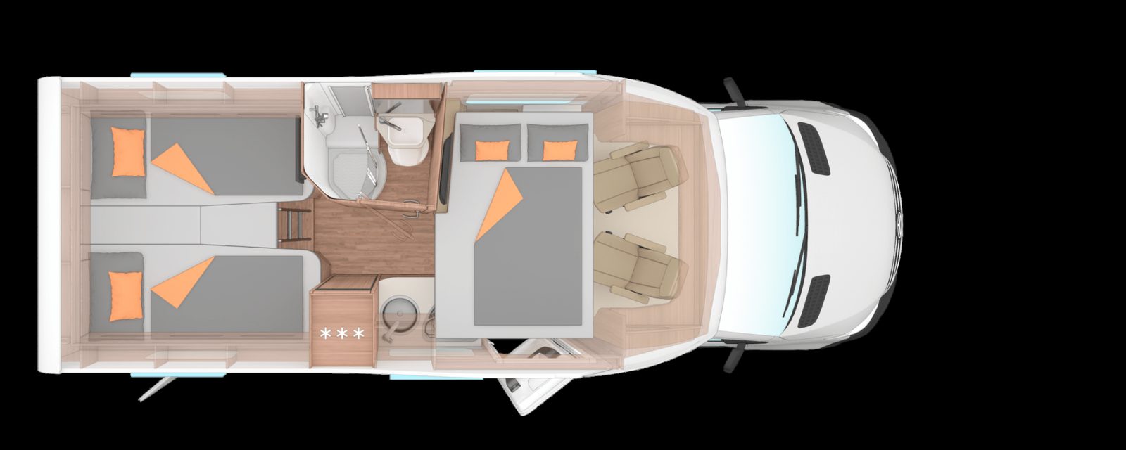 2025 Weinsberg CaraCompact Suite 640MEG Edition Pepper — fotografija 12