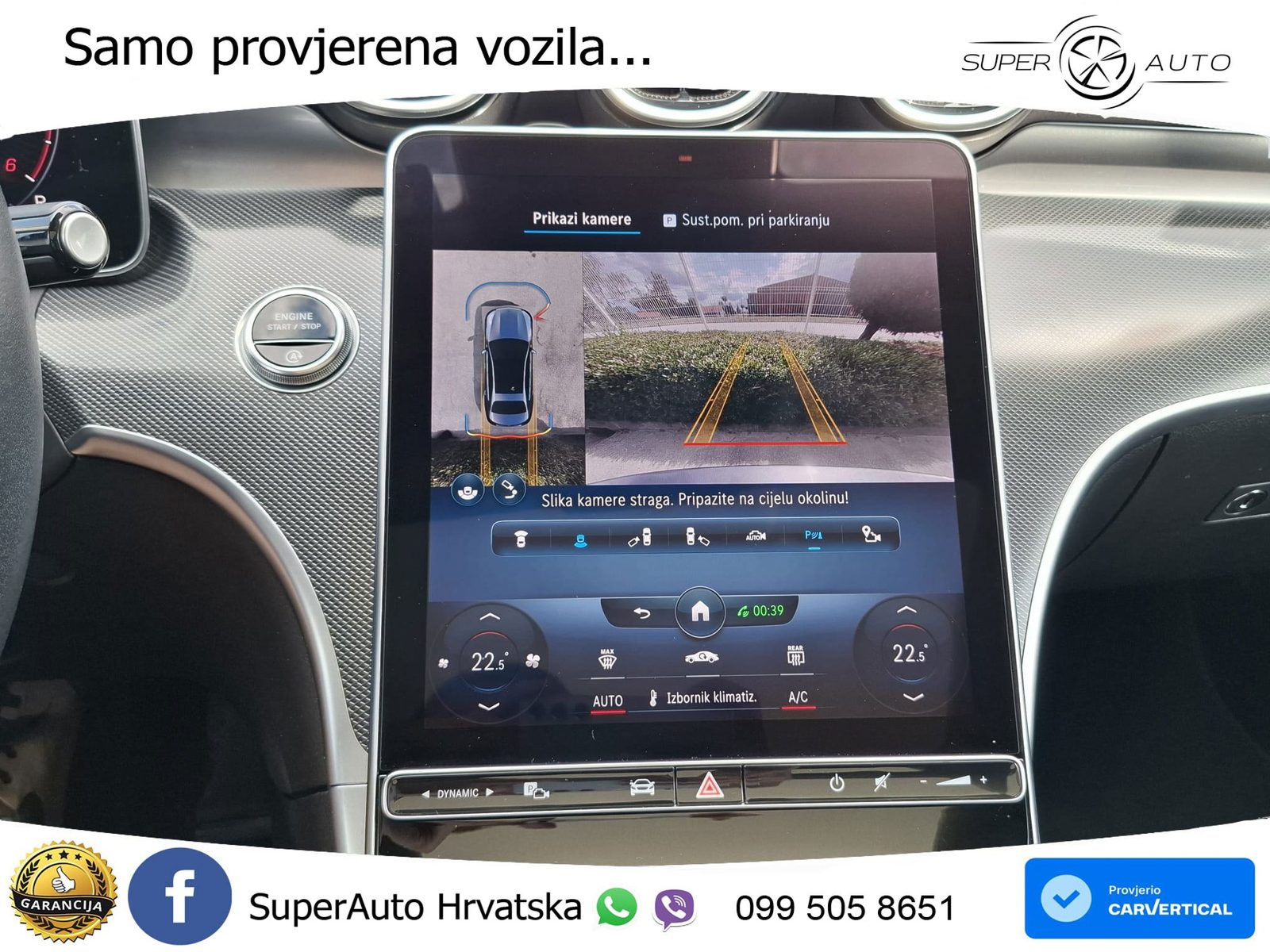 2022 Mercedes-Benz C-klasa — fotografija 14
