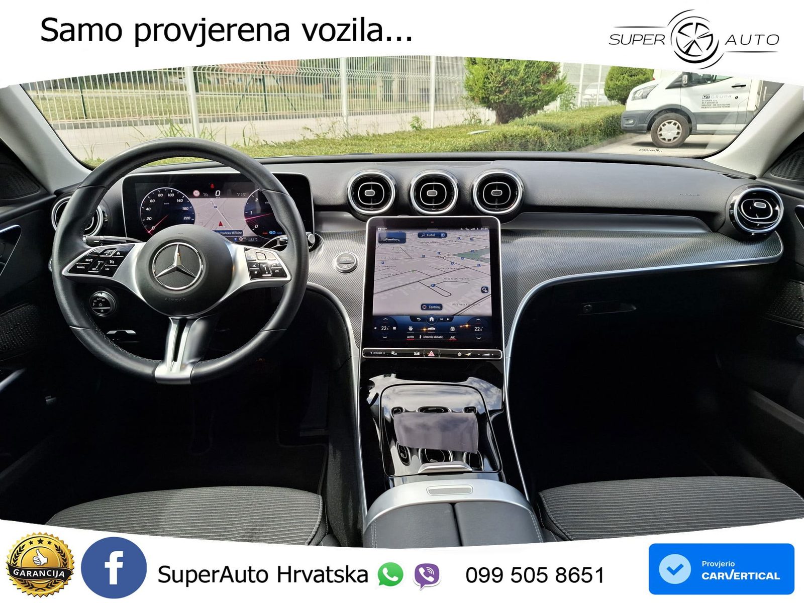2022 Mercedes-Benz C-klasa — fotografija 11