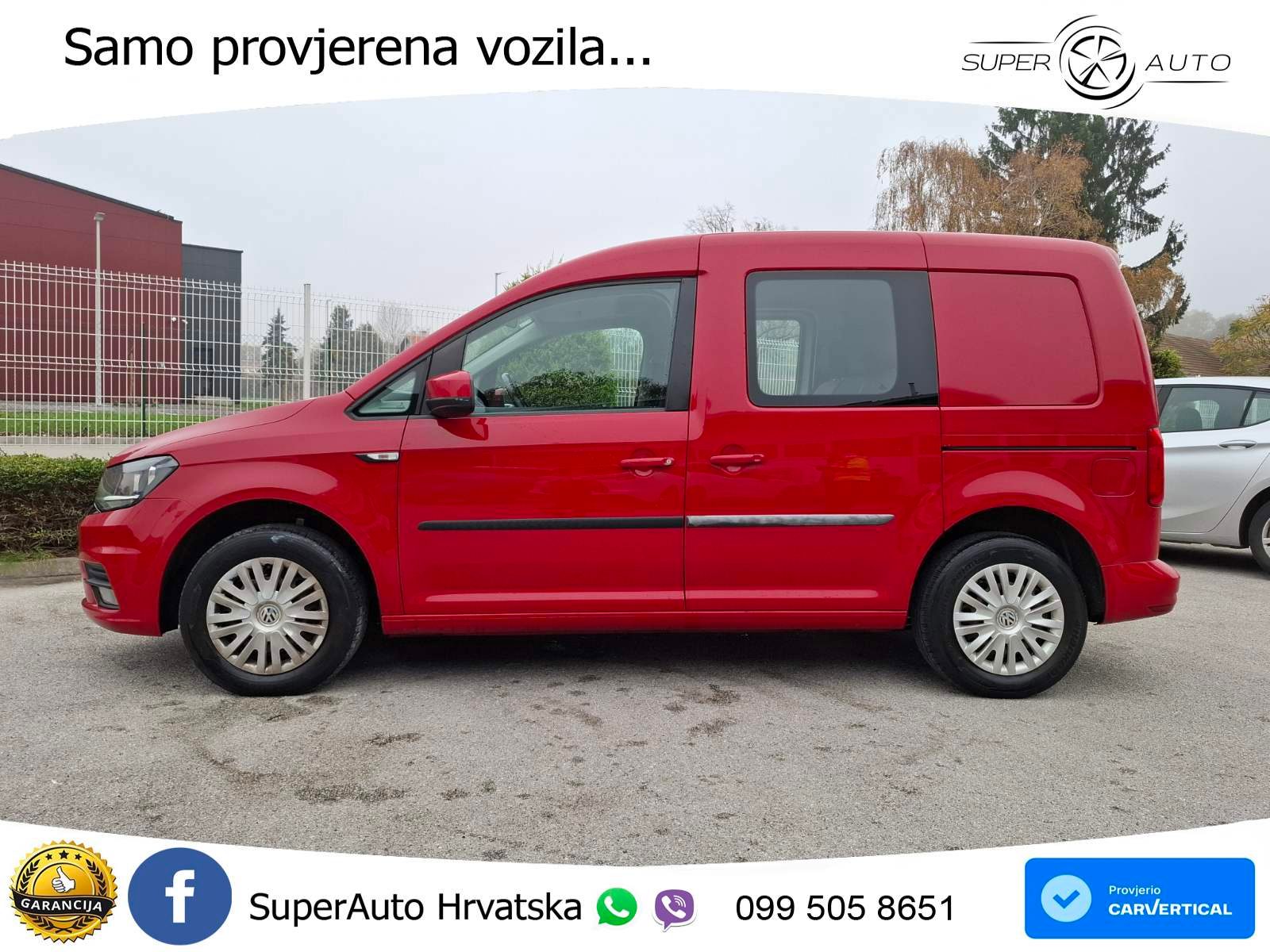 2017 Volkswagen Caddy — fotografija 4