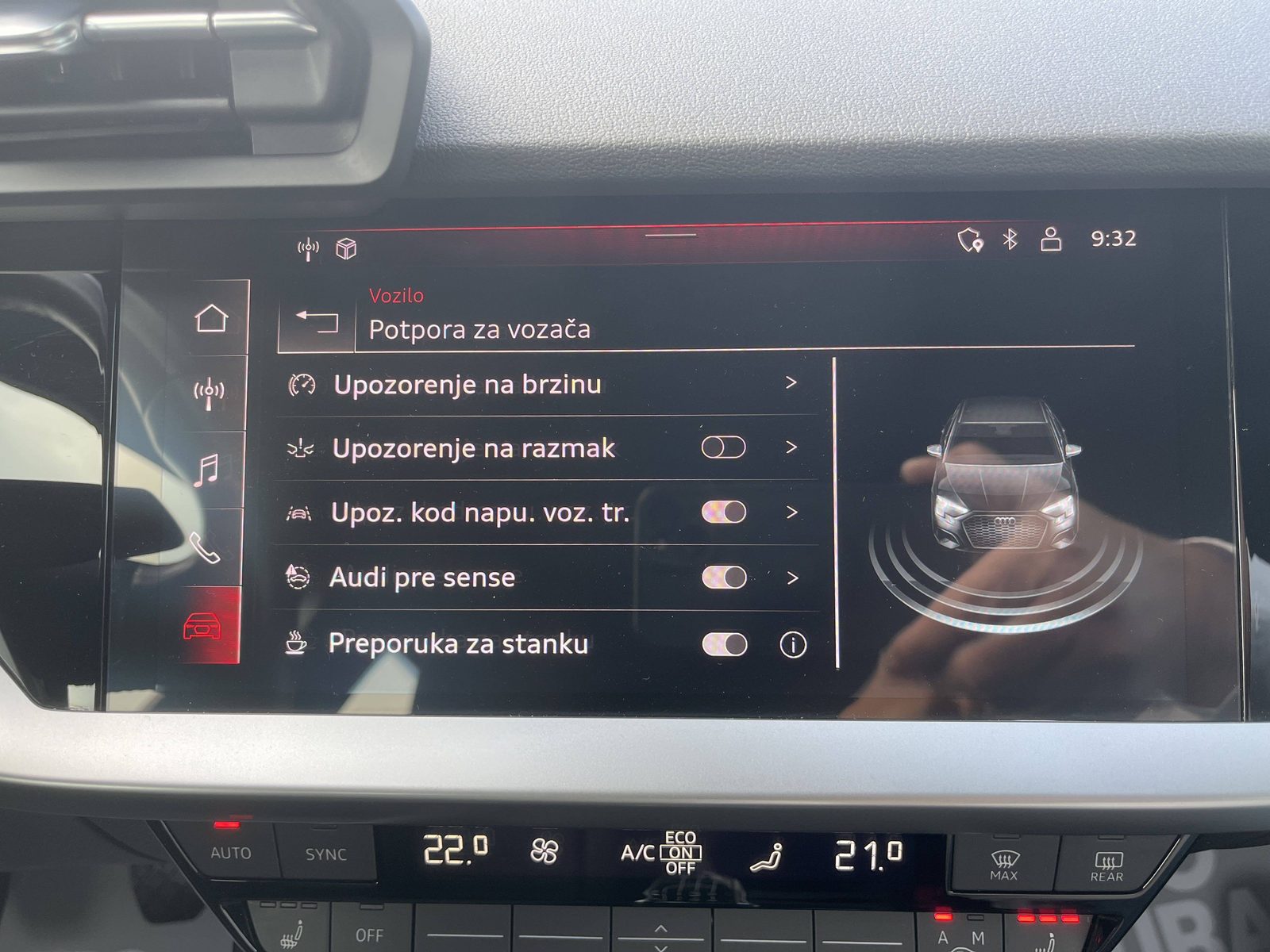 2021 Audi A3 Limousine — fotografija 30