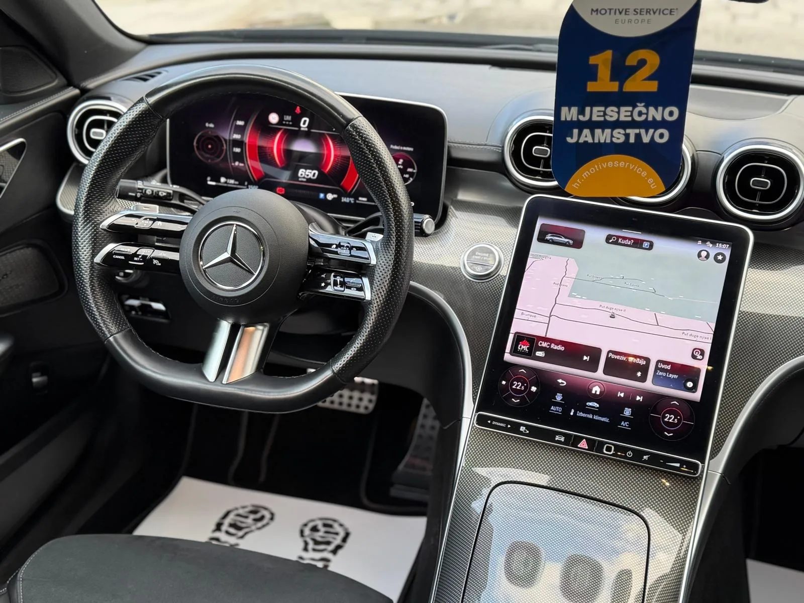 2023 Mercedes-Benz C-klasa — fotografija 23