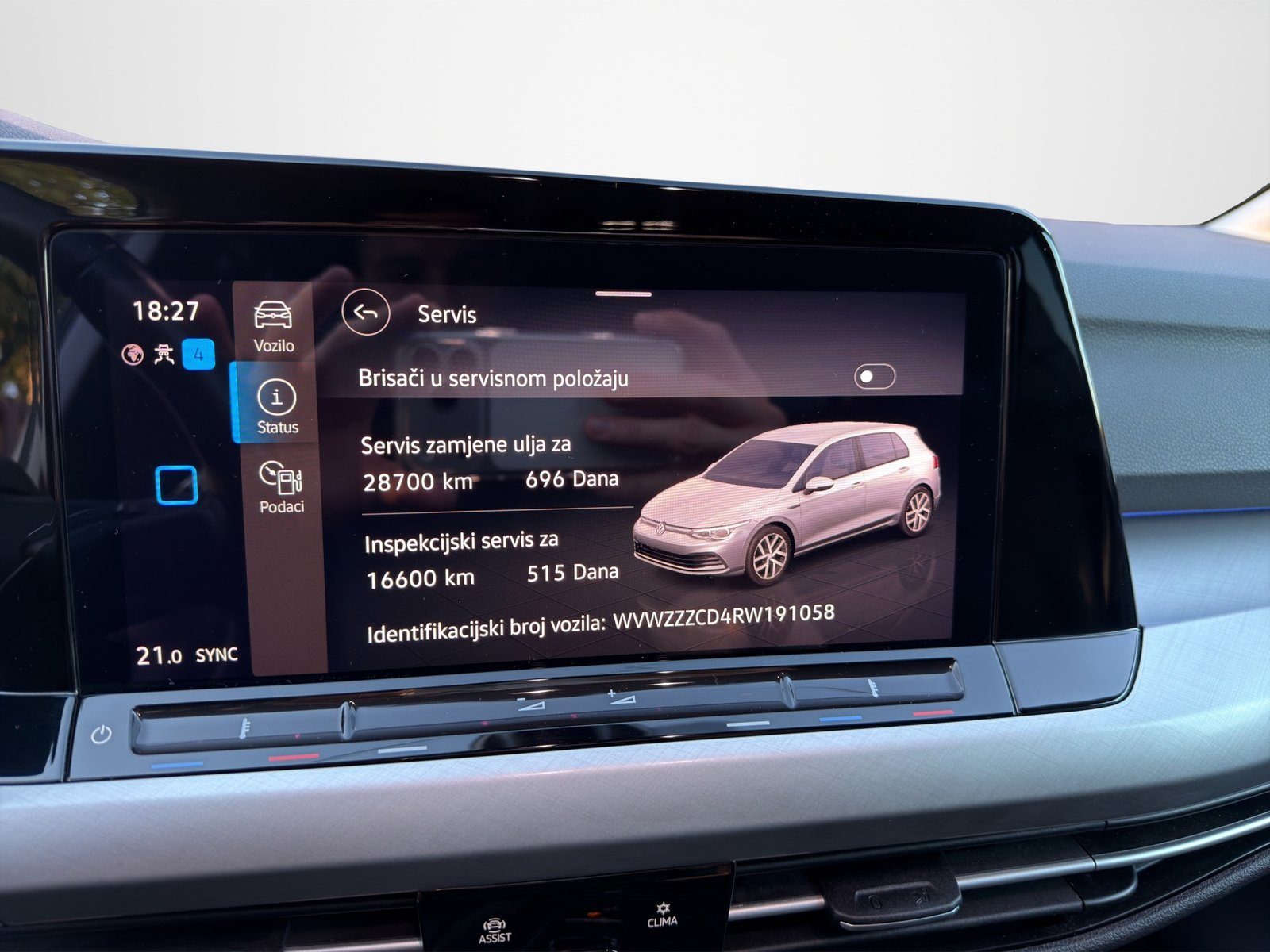 2024 Volkswagen Golf — fotografija 16
