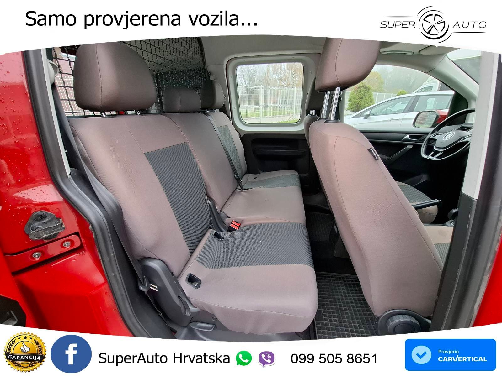 2017 Volkswagen Caddy — fotografija 19