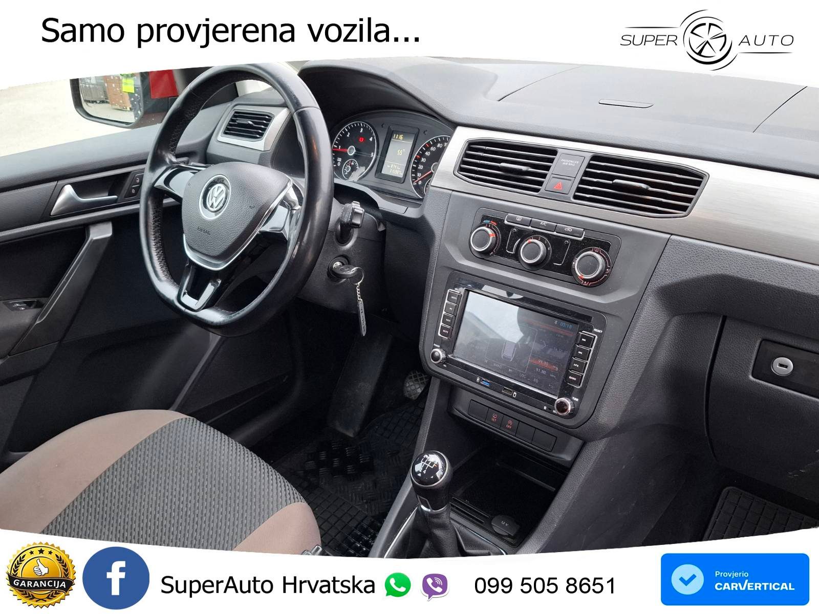 2017 Volkswagen Caddy — fotografija 14