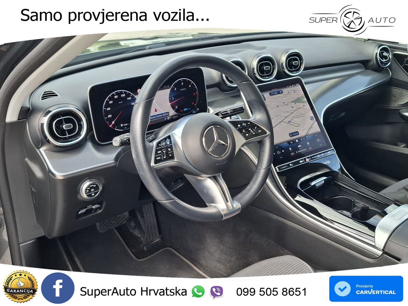 2022 Mercedes-Benz C-klasa — fotografija 9