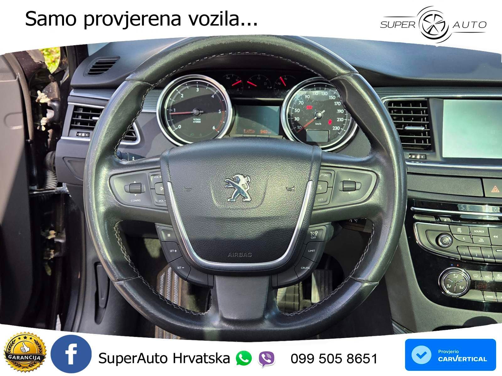 2011 Peugeot 508 SW — fotografija 11
