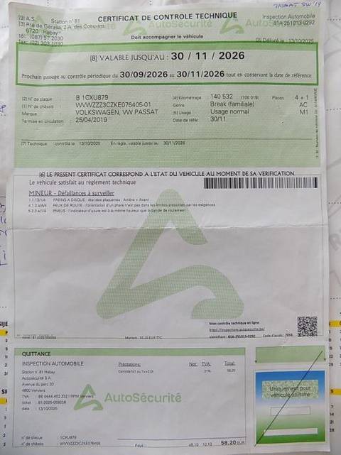 2019 Volkswagen Passat — sličica 27