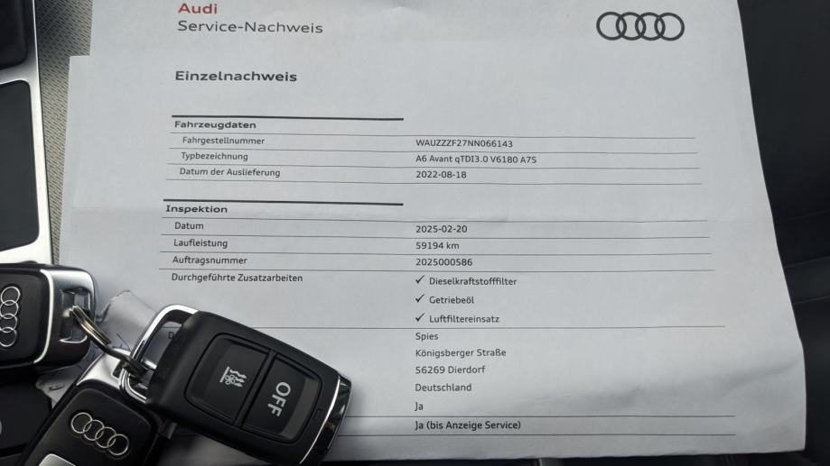 2022 Audi A6 — fotografija 28