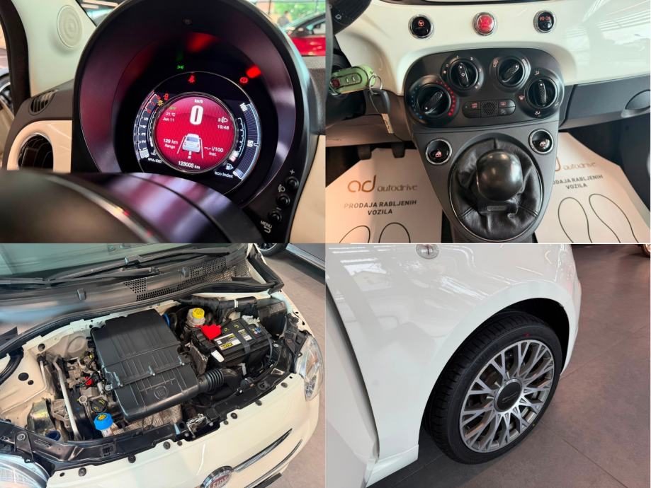 2016 Fiat 500 — fotografija 26
